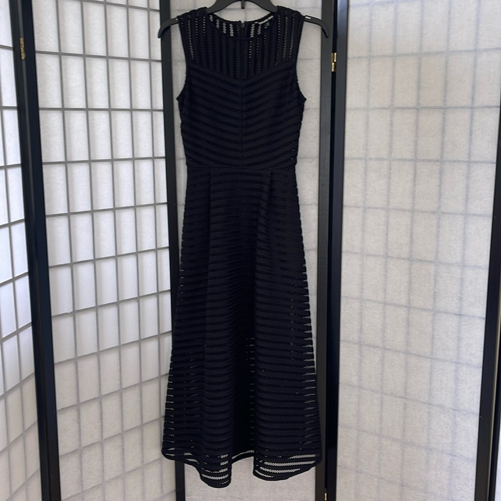 Gianni Bini black sleeveless lace dress size 0